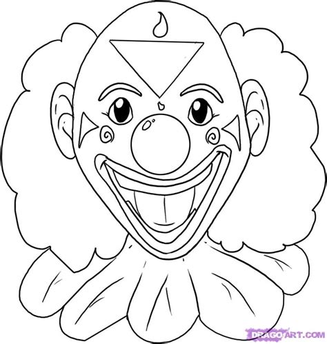 Killer Clown Coloring Pages at GetColorings.com | Free printable