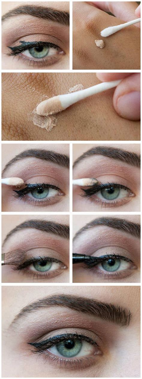 The issue with applying strip lashes when wearing lash extensions is if one uses an excess amount of lash adhesive and applies the lashes while the adhesive is still wet, the adhesive will seep out from under the lash. 10 Useful Tips For People Who Suck At Applying Eyeliner ...