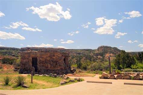 Cabin (cow camp #2) number of sites: Cow Camp Cabins Palo Duro Canyon State Park Texas Panhandl ...