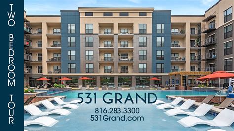 531 Grand Downtown Kansas City Luxury Apartment Living 2 Bedrooms Youtube