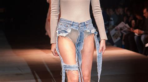 Ces Jeans String Ne Laissent Pas Place à Limagination Huffpost Null