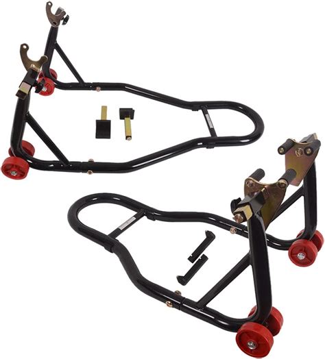 Porotmotor Motorcycle Front Rear Combo Stand With 4 Types