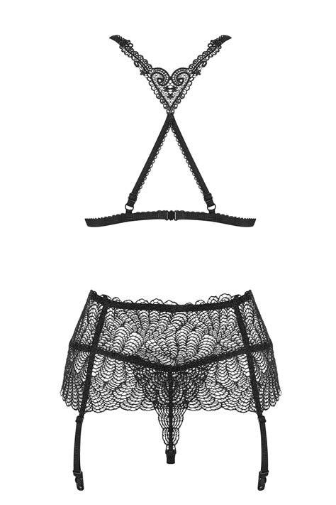 Obsessive Sexy Lace Set Chiccanta Black