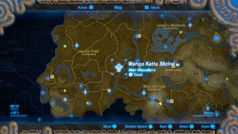 Interactive Legend Of Zelda Breath Of The Wild Map Rightbda