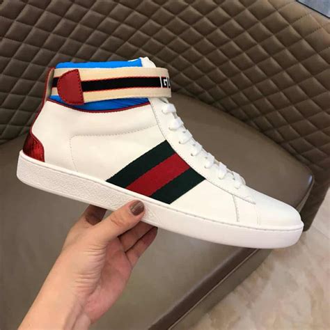 Gucci Stripe Ace High Top Sneaker Gc51 Repgod