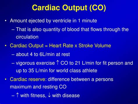Ppt Cardiac Output Venous Return And Their Regulation Powerpoint