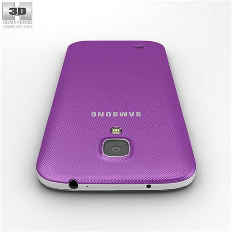 Samsung Galaxy S4 Mini Purple Modelo 3d Electrónica No Hum3d
