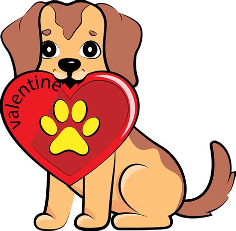 Valentines Puppy Clipart Free Download Transparent Png Creazilla