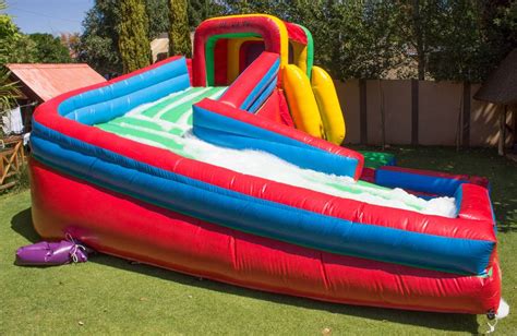 Aqua Slide Bloemfontein Jumping Castles Rinas Jumping Castles