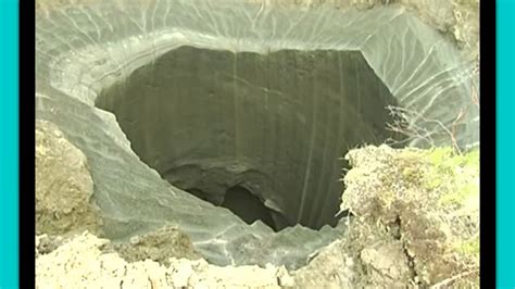 Siberian Mystery Crater Solved A Closer Look Deep Within The Hole