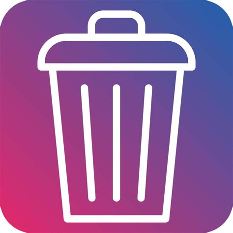 Trash Icon Style 13172686 Vector Art At Vecteezy
