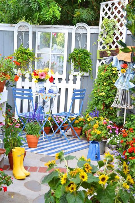 Diy Rustic Small Garden Decor For Summer Homemydesign
