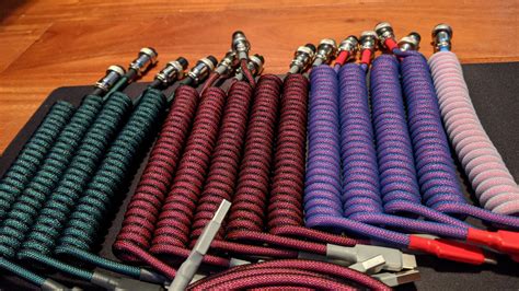 Artisan Coiled Aviator Cables Mechmarket