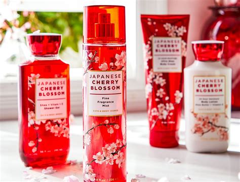Life Inside The Page Bath And Body Works New Japanese Cherry Blossom Signature Body Care