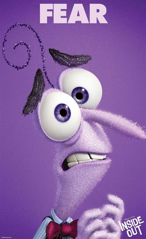 Meet Fear: The fourth character from Disney/Pixar's 'Inside Out' | Disney inside out, Inside out ...