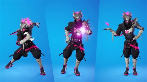 The Burning Wolf Skin Showcase With Emotes And Dances Fortnite