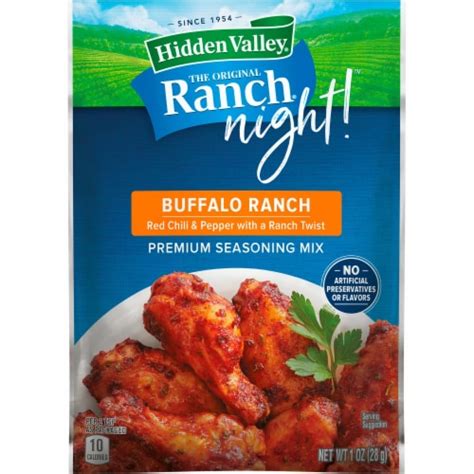 Hidden Valley Ranch Buffalo Ranch Premium Seasoning Mix Pack Of 10 10 Packs Kroger