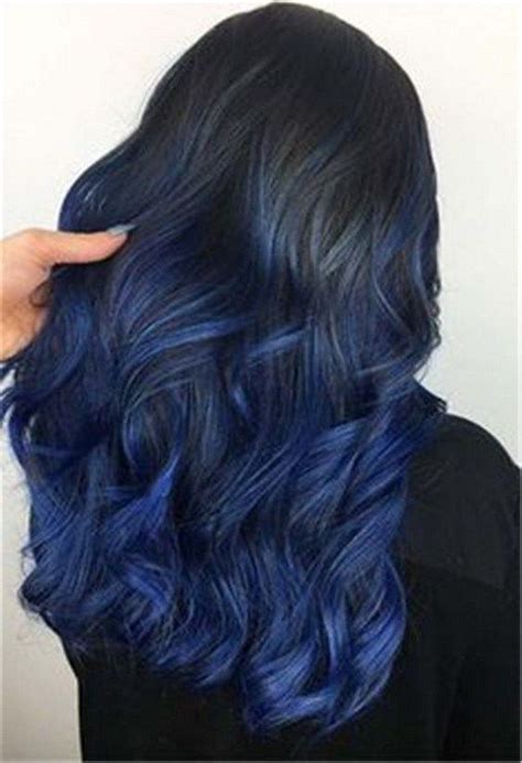 25 Trendy Ombre Hair Color Ideas Hair Dye Tips Blue Ombre Hair Dyed