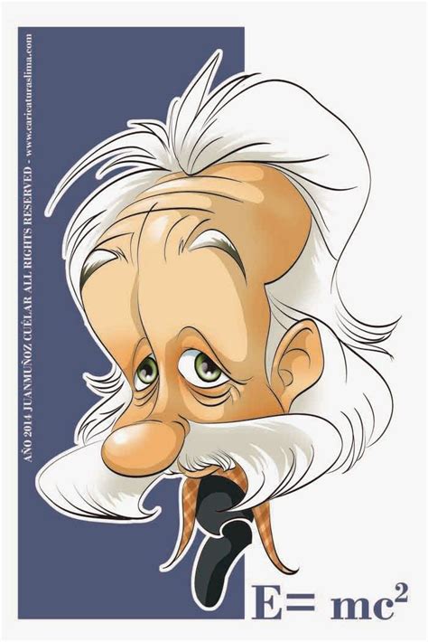 Caricaturas Albert Einstein Caricatura Caricaturas Caricaturas De