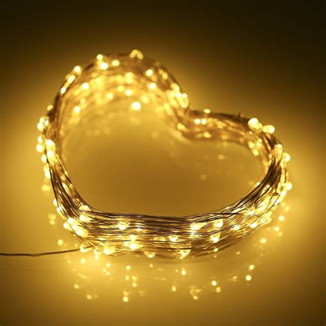 2m 5m 10m 15m 20m Led Solar Powered Energy Copper Wire Fairy String