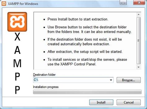 A Instalar Xampp Windows Xp Vista Y 7 Diseño Y Desarrollo De Aplicaciones Informáticas