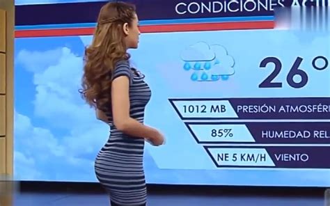 全球最性感的天气预报员，身材热辣——墨西哥天气预报女主播 哔哩哔哩 Bilibili