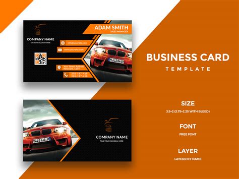 Automotive Business Card Templates