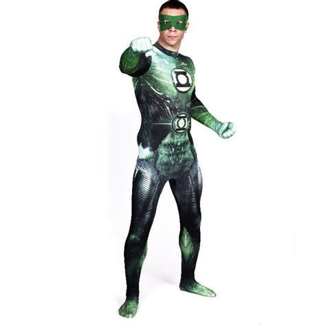 Green Lantern Costumes Zentai Suits Cosplay Play Cosplay Green