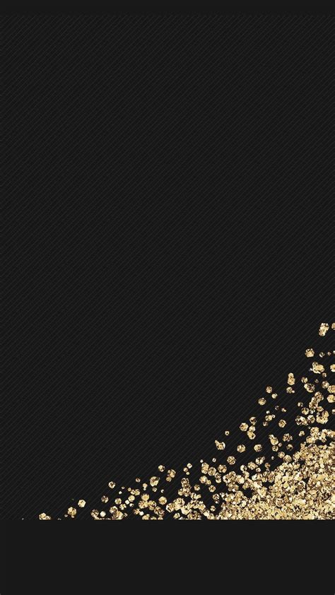 Black And Gold Wallpaper Nawpic