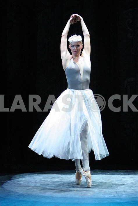 Ballerina Anastasia Volochkova Performs Mykhailo Koifman Larastock