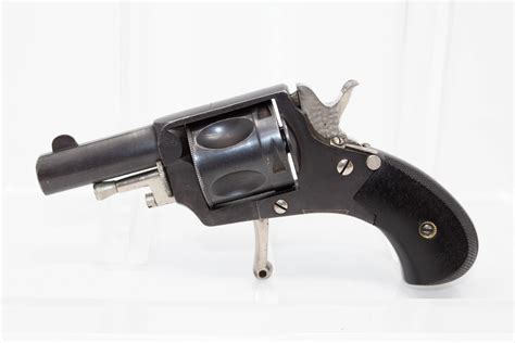 Belgian Folding Trigger Revolver Antique Ancestry Guns