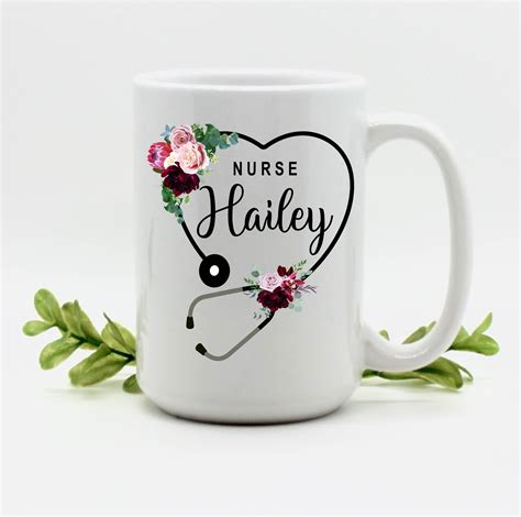 Personalized Nurse Coffee Mug Nurse Ts Health Care Etsy