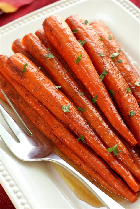 Cinnamon Butter Baked Carrot Recipe Popsugar Food