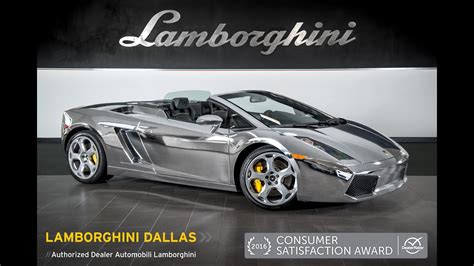 2006 Lamborghini Gallardo Spyder Chrome Wrap Lt0920 Youtube