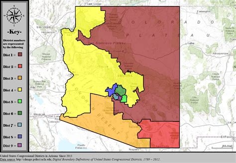 Arizona Legislative District Map 2022 World Map