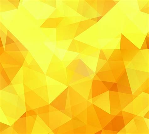 Free Bright Yellow Polygon Background Vector Titanui