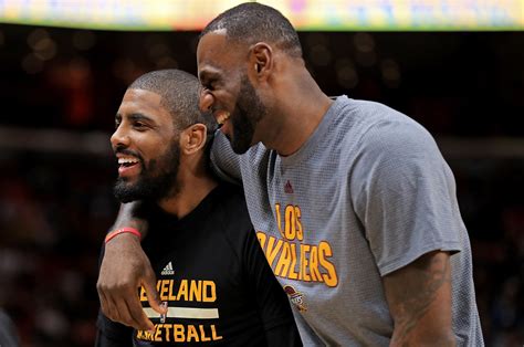 Lebron James Inspires Kyrie Irving To Step Out Of Comfort Zone And