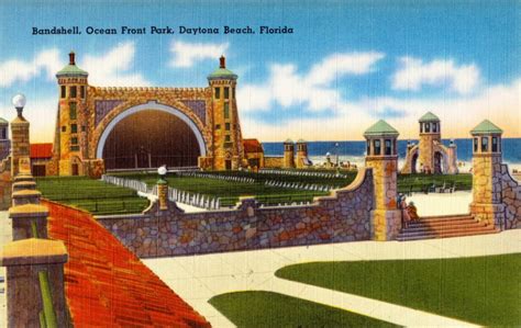 Amazing Postcards Showcase Daytona Beach In The S KNOWOL