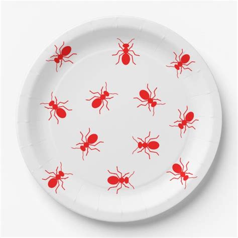 Ant Plates Zazzle