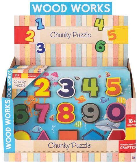 Numbers Chunky Puzzle Wholesale