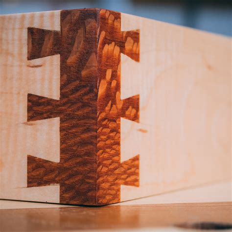 This Weeks Joint Of The Week Is The Mitered Dovetail Corner