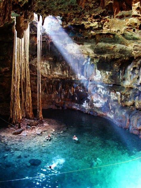Yucatan Cave Lake 4 Cenotes En Mexico