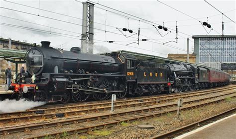 Lner B1 No 61264 And Lms Black 5 No 44871 At Carlisle 3rd May 2019