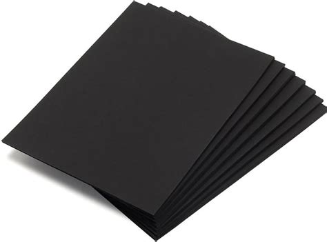 A2 Recycled Black Sugar Paper 100gsm 50 Sheets By Bcreative ® Amazon