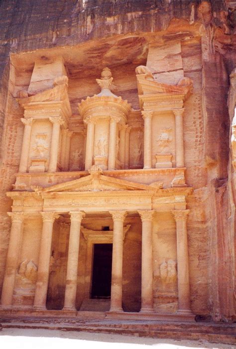 A Place I Never Thought Id See The Treasury At Petra Indiana Jones