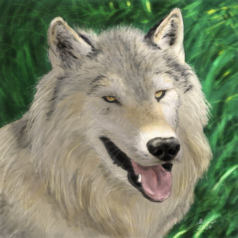 Wolf Painting Rkrita