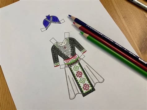 hmong-paper-doll-coloring-pages-printable-hmong-clothes-etsy