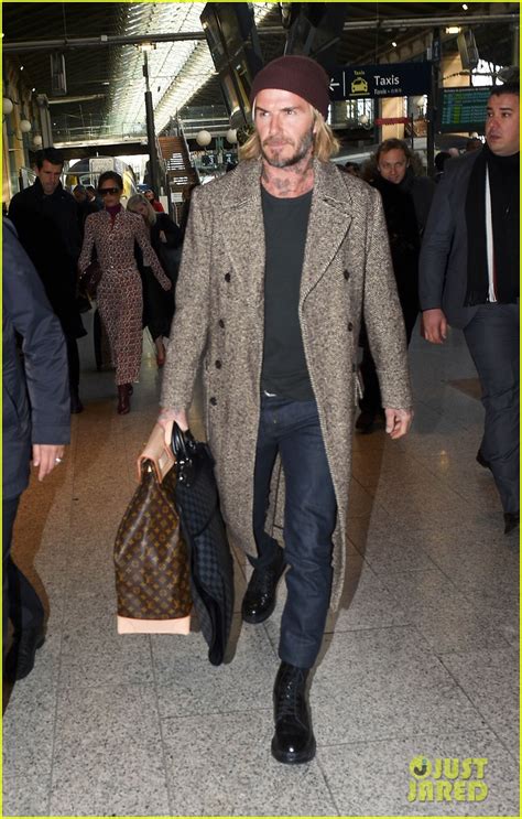 David And Victoria Beckham Arrive In Paris Together Photo 4015817