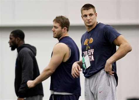 New England Patriots See Progress In Rob Gronkowskis Ankle Sprain