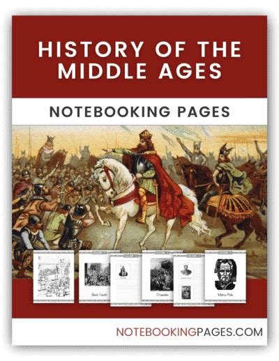 History Of The Middle Ages Notebooking Pages